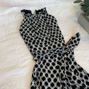 WHITE HOUSE BACK MARKET ICONIC JUMPSUIT: XS